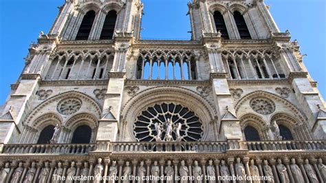 Gothic Architecture Notre Dame De Paris Youtube