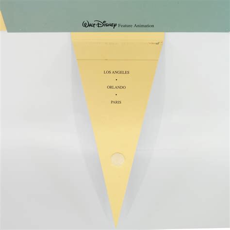 Walt Disney Feature Animation Employee Orientation Materials Id