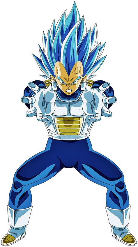 Vegeta Ssj Blue Full Power Universo 7 Dragon Ball Z