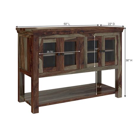 Check spelling or type a new query. Modern Rustic Sierra Solid Wood Dining Buffet Table