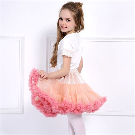 New Baby Girls Tutu Skirt Ballerina Pettiskirt Layer Fluffy Children