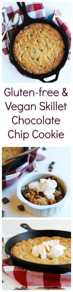 I tend to cook this way by habit, and these dessert recipes are not only gluten free and dairy free, but also healthy and delicious! Gluten-free & Vegan Skillet Chocolate Chip Cookie (Gluten, dairy, egg, peanut & tree nut free ...