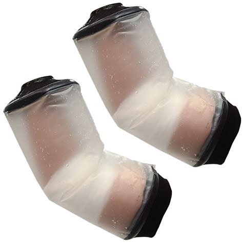 2 Pack Picc Line Shower Cover Reusable Iv And Picc Line Sleeve Waterproof Cast Cover For Elbow