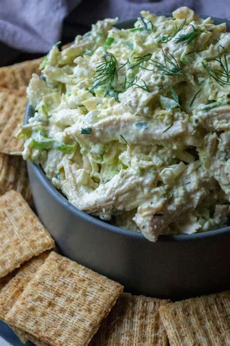 Pour over the chicken salad and stir together until well combined. Southern Chicken Salad | A Wicked Whisk