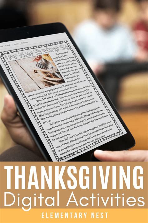 Virtual Thanksgiving Activities Thanksgiving Activities Teaching