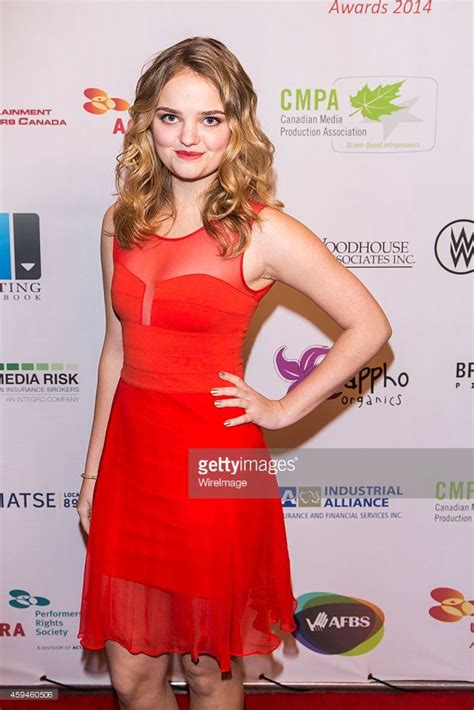 Actress Laine Macneil Arrives At The 2014 Ubcp Actra Awards At The