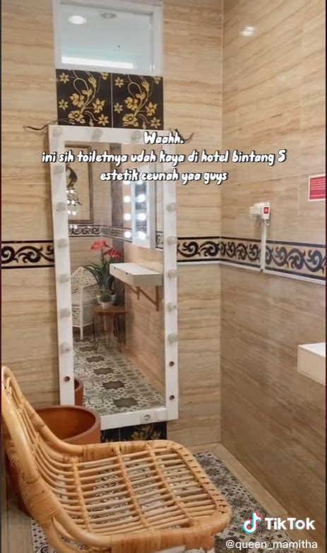 Viral Toilet Umum Mewah Di Pom Bensin Bernuansa Emas Bak Hotel Bintang
