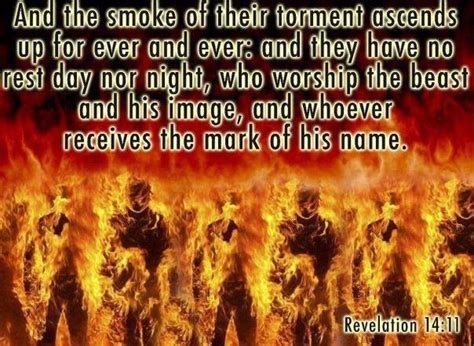 Revelation 1411 The Smoke Of Their Torment Will Rise Forever And Ever