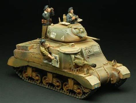 M3 Grant Monty Tankb38016figarti Model Miniatureswwii Tank