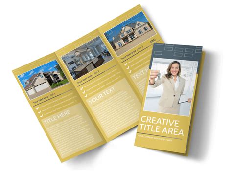 Real Estate Team Brochure Template Mycreativeshop
