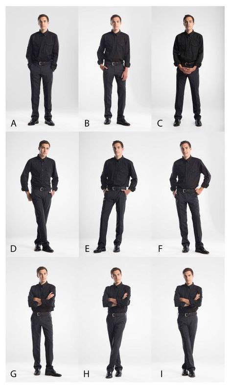 Posing Charts For Photographers Drawing Poses Male Pose Reference