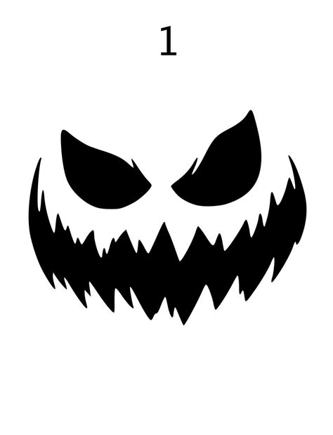 Scary Face Decal For Various Use Etsy