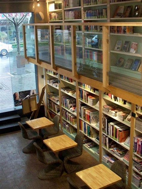 Book Cafe Library Cafe Bookstore Design Bookstore Cafe