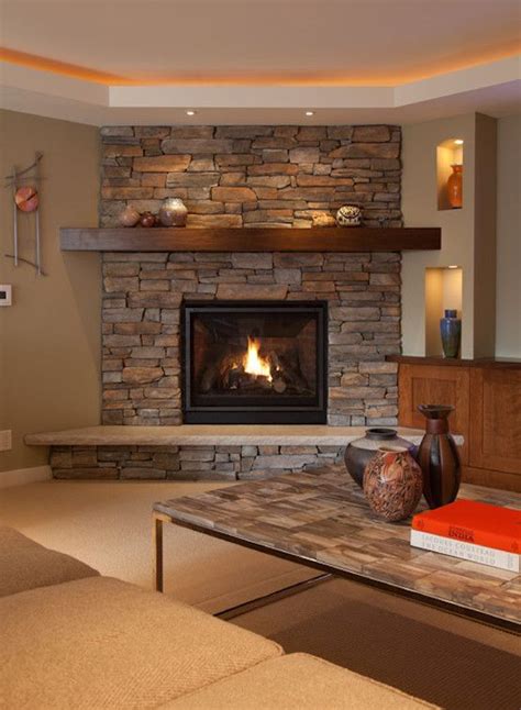 Stacked Stone Fireplace A Complete Guide