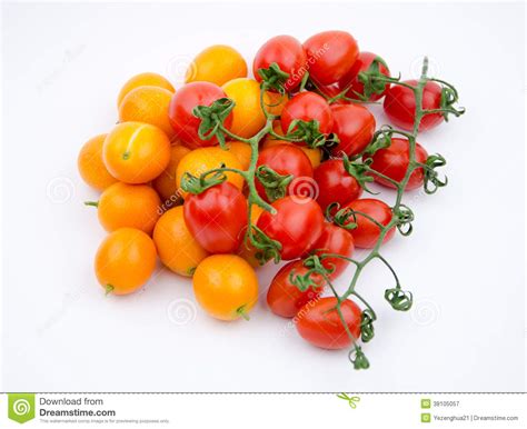 Fruits Little Orange And Cherry Tomatoes Stock Image Image Of Apple