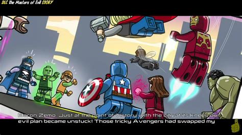 Lego Marvel Avengers Dlc Masters Of Evil Story A Sticky Situation