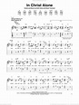 Newsboys - In Christ Alone sheet music for guitar solo (easy tablature)