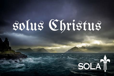 Solus Christus The Gospel Coalition Canada