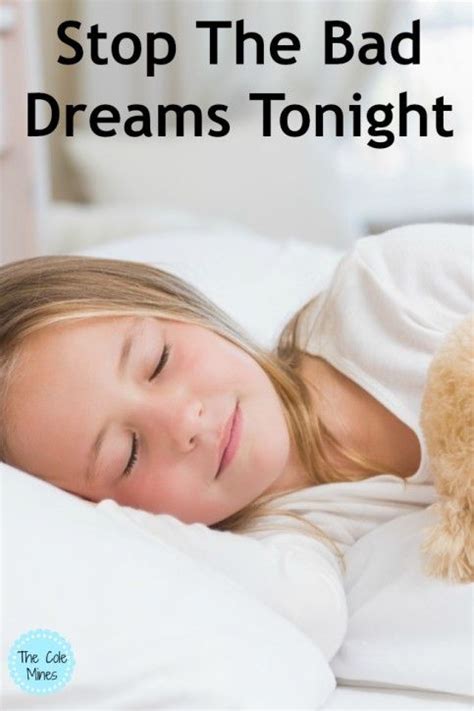 One Simple Trick To Stop Bad Dreams Now Bad Dreams Dreams For Kids