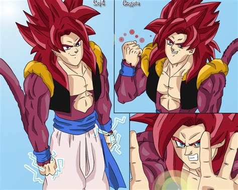 Gogeta Ssj4 By Picoom On Deviantart