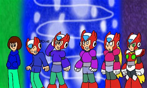 Megaman X Zero Tf Art Trade By Klonoahedgehog On Deviantart