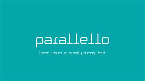 Parallello Font Download Free For Desktop And Webfont