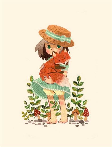 This Cute Character Illustration Artist Unknown Gave Me Major Cottage