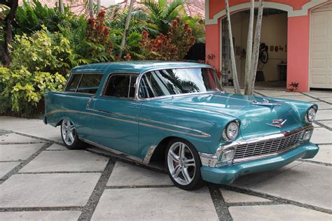 Sold LT1 Powered 1956 Chevrolet Nomad Restomod With A C Hemmings Com