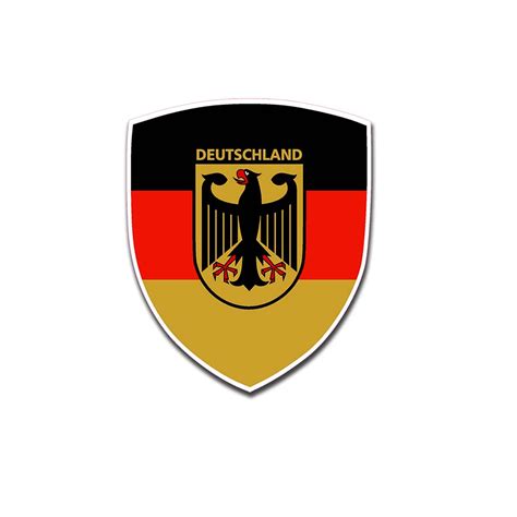 Bundesadler Deutschland Nation Deutsch Brd Sticker Heimat 7x6 Cm A5229