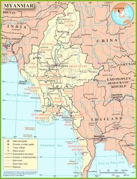 Your details are safe with us. Burma Map | Maps of Burma (Myanmar)