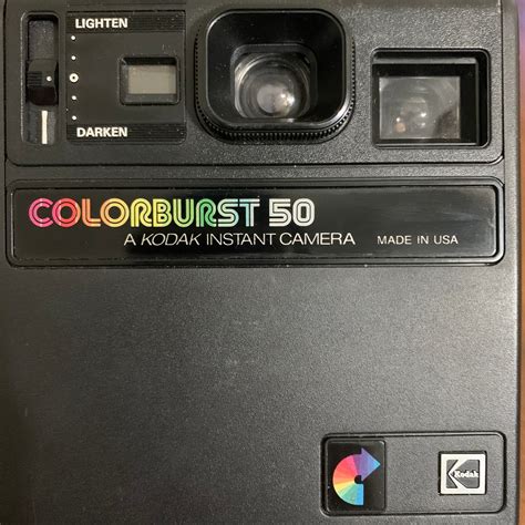 Kodak Colorburst 50 Instant Camera Etsy