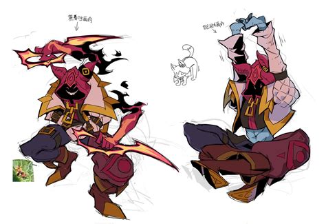 Shaco Soul Fighter Shaco League Of Legends Highres Translation