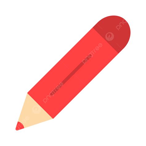 Ikon Datar Pensil Vektor Pensil Seri Edit Png Dan Vektor Dengan