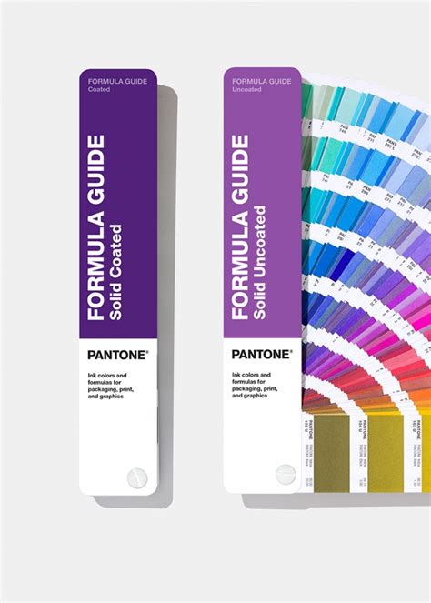 Formula Guide Solid Coated And Solid Uncoated Pantone