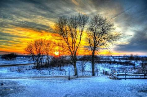 From Back Road Living Page Of Fb Winter Sunset Winter