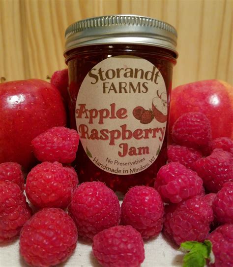 Apple Raspberry Jam Storandt Farms Wisconsin