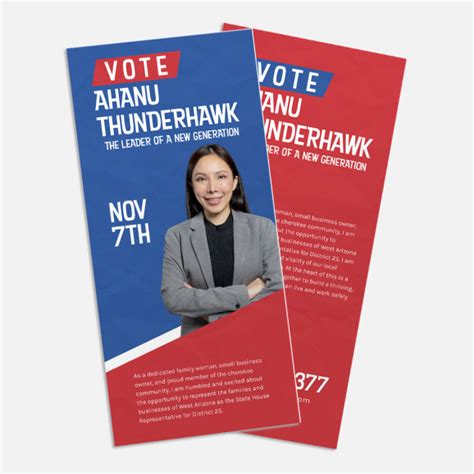 Political Rack Card Printing Buy Political Campaign Rack Cards Online