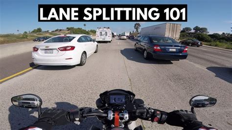 Lane Splitting 101 How To Stay Alive Youtube