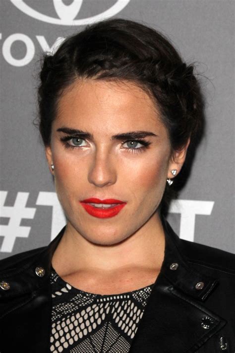 Ballerina slipper pastel duochrome eyeshadow. Karla Souza At ABC's TGIT line-up Celebration - Celebzz - Celebzz