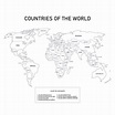 10 Best World Map Printable Worksheet PDF for Free at Printablee