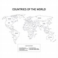 5 Best Images of World Map Printable Worksheet - World Map Worksheet ...