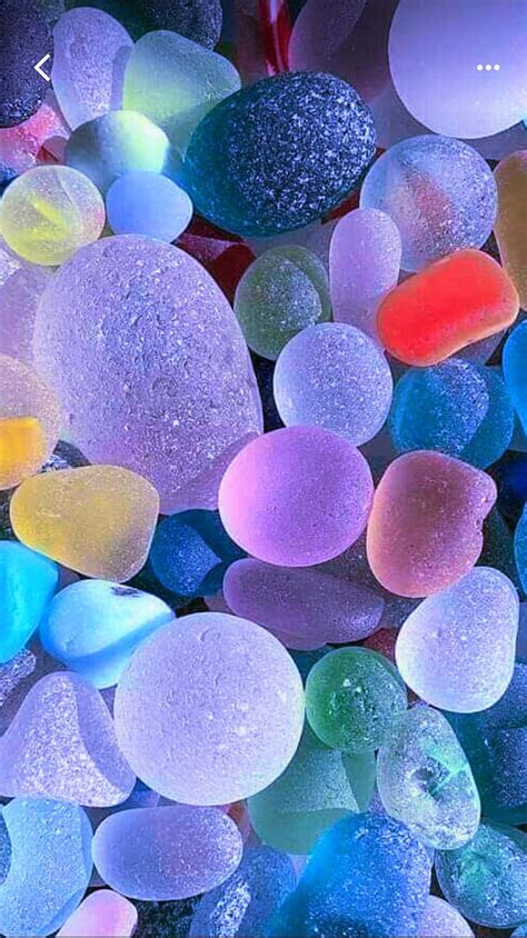 Beach Glass Pebbles Colourful Iphone Stone 1078x1920 For Your