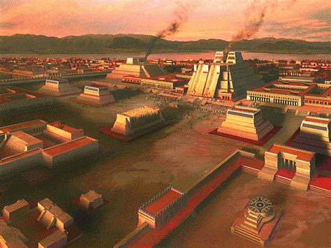 Huitzilopochtli directed them to build where they saw an eagle perched on a cactus, eating a snake. BCR - Year 8 History: Images of Tenochtitlan