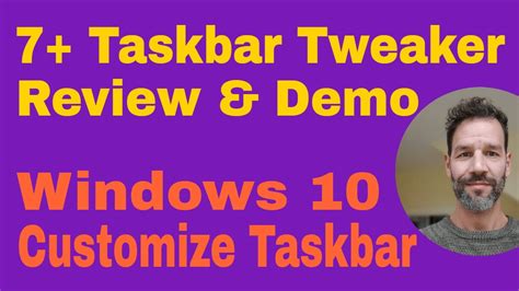 7 Taskbar Tweaker Review Windows 10 · Customize Taskbar Windows 10