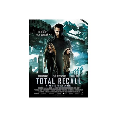 Affiche De Film Total Recall Mémoires Programmées