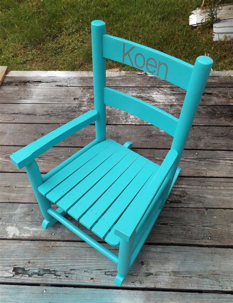 Find this pin and more on wooden toys by cary noel. Kids rocking chair, toddler chair, personalized rocking ...