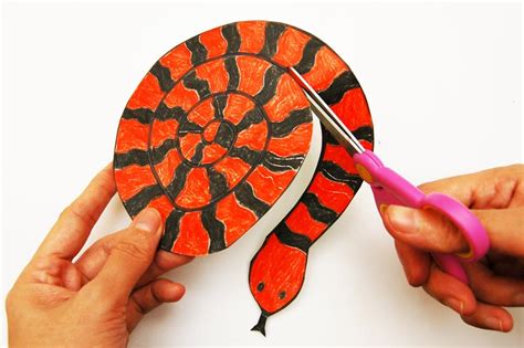 Spiral Or Coiled Snake Template Free Printable Templates And Coloring