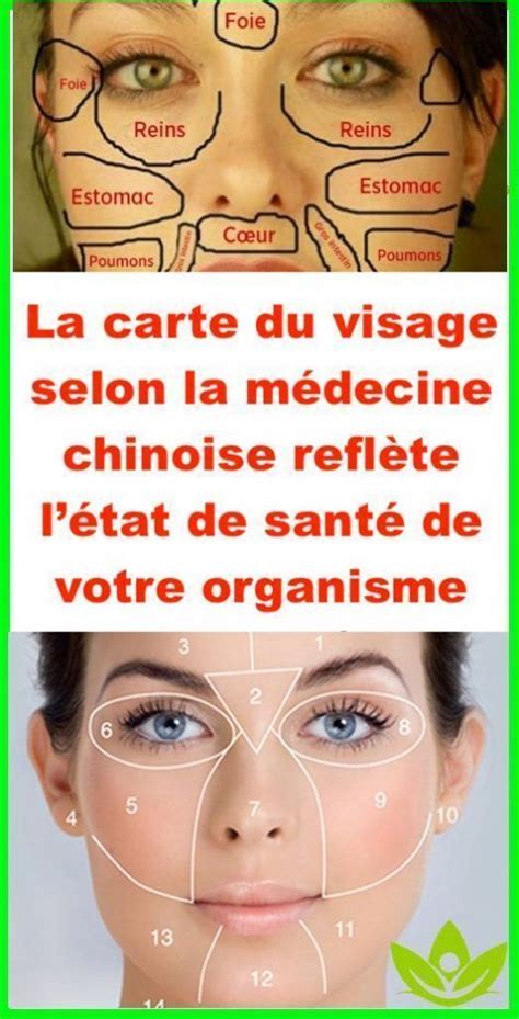 La Carte Du Visage Révèle Quelle Partie De Votre Corps Est Malade Et Comment La Soigner En 2020