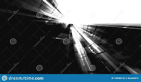 Abstract Architecture Background Modern Concept 3d Illustration