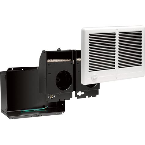Cadet Compak Twin Plus Electric In Wall Heater — 240v 4000 Watt White